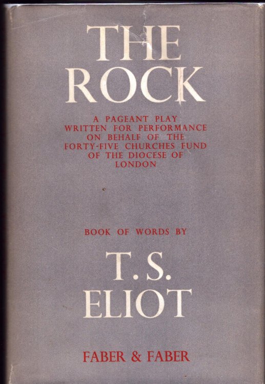 The Rock. A Pageant Play