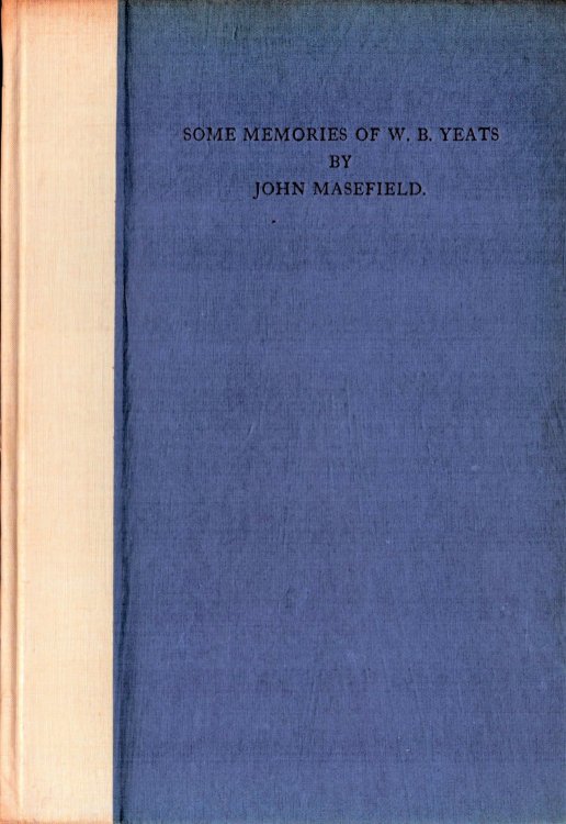Some Memories of W.B. Yeats