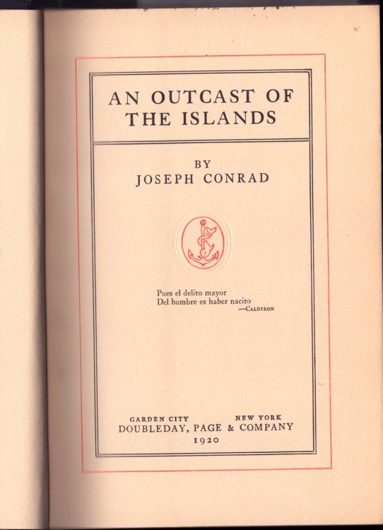 An Outcast of the Islands