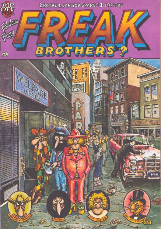 Brother Can You Spare $1 for the Fabulous Furry Freak Brothers