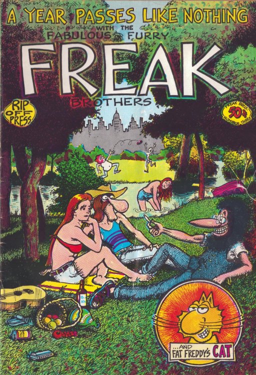 A Year Passes Like Nothing with the Fabulous Furry Freak Brothers