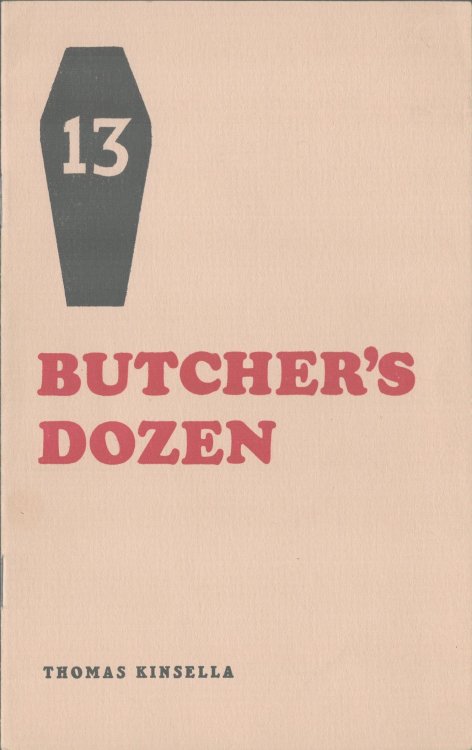 Butcher's Dozen. A Lesson for the Octave of Widgery