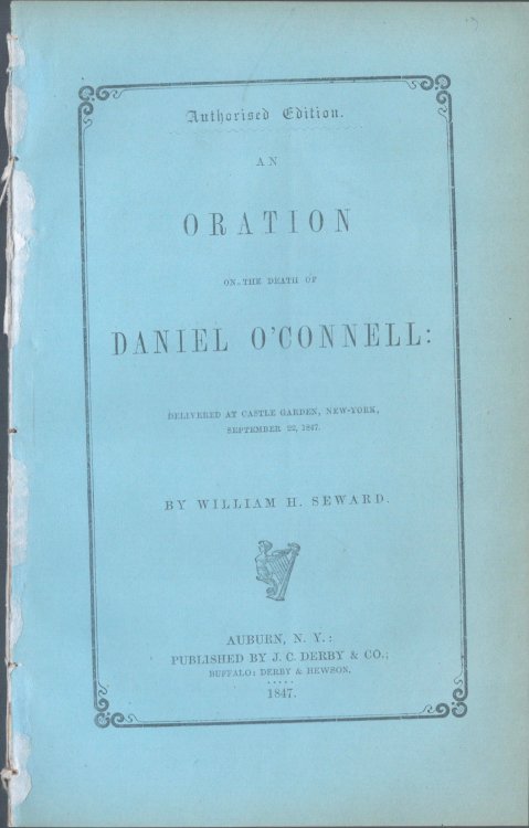 An Oration on the Death of Daniel O'Connell