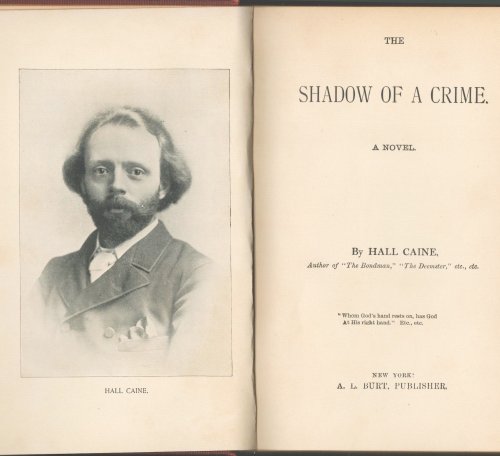 The Shadow of a Crime. A Novel