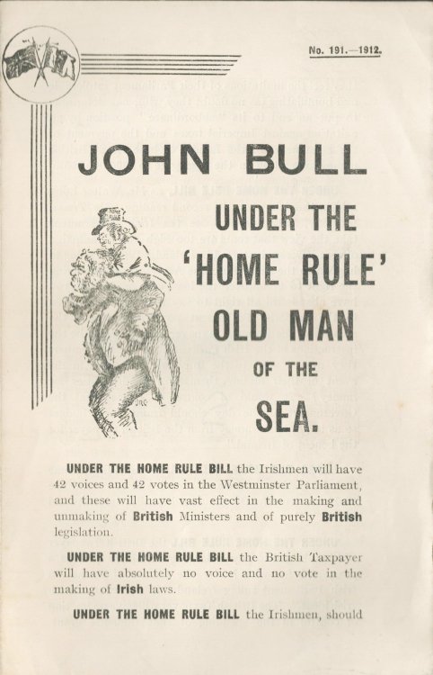 John Bull Under the 'Home Rule'
