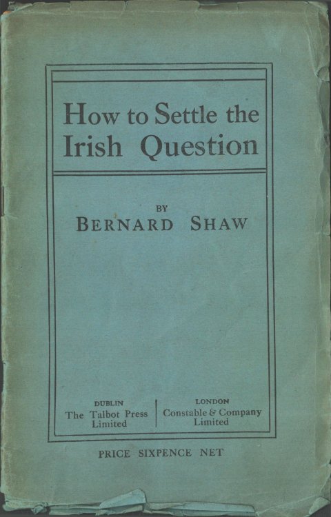 How to Settle the Irish Question