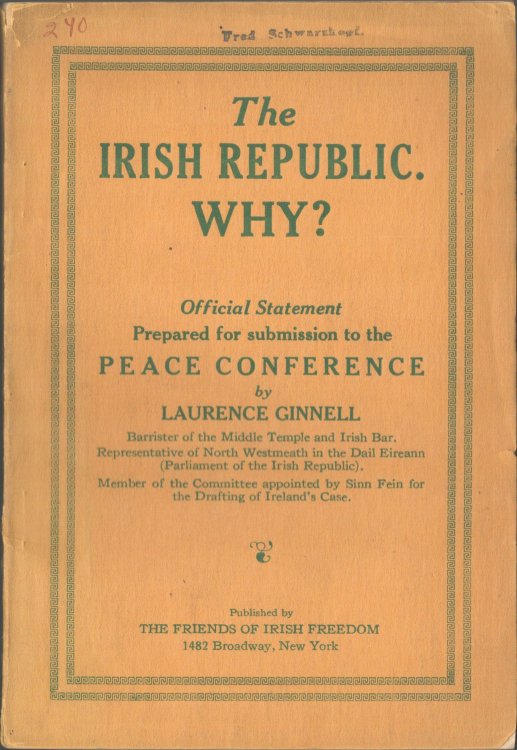 The Irish Republic. Why