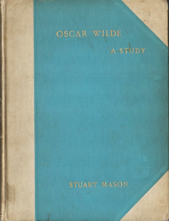 Oscar Wilde. A Study