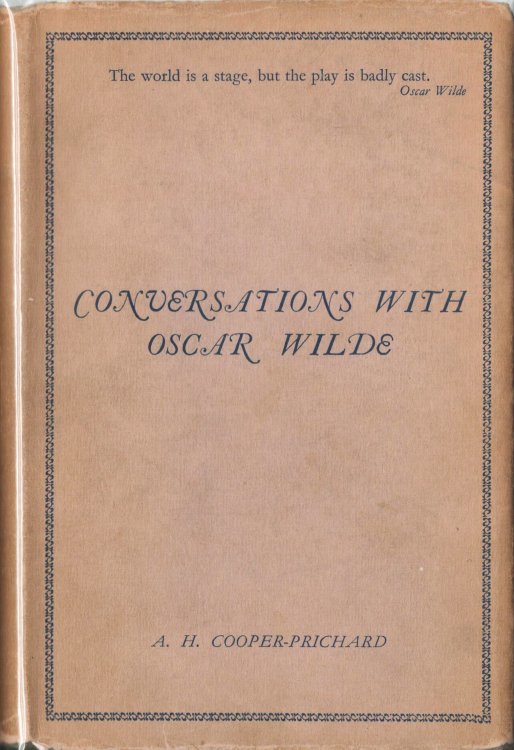 Conversations with Oscar Wilde