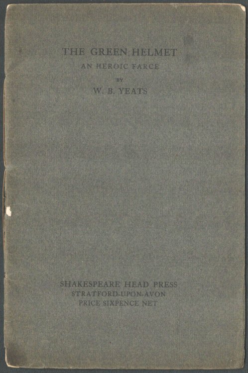 The Green Helmet. An Heroic Farce