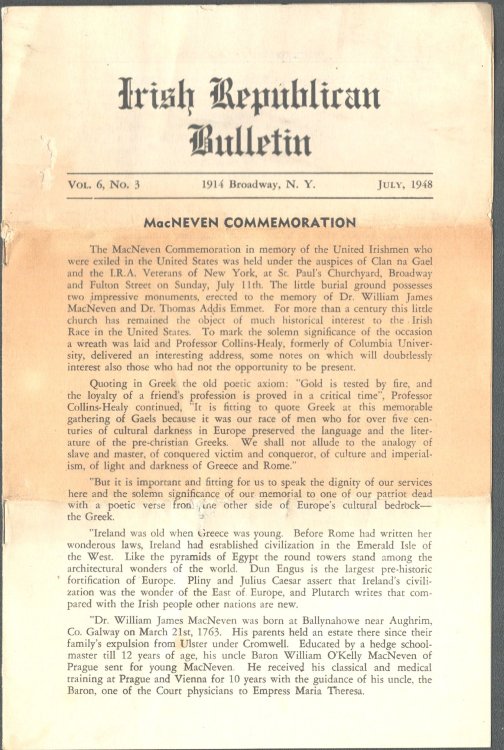 Irish Republican Bulletin