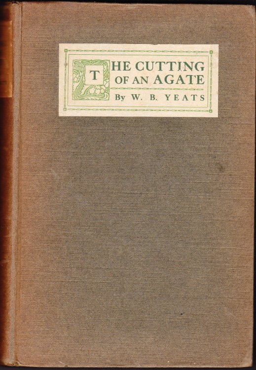 The Cutting of an Agate
