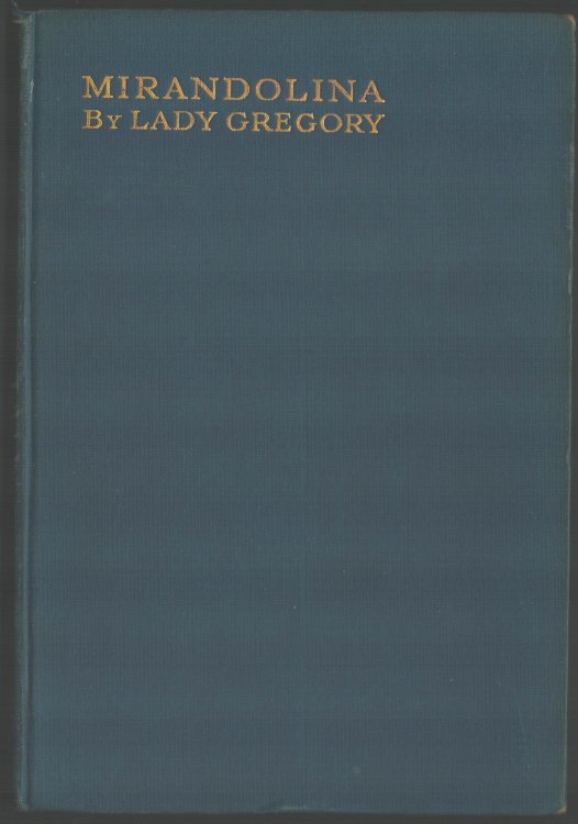 Mirandolina: A Comedy Translated & Adapted from La Locandiera of Goldoni
