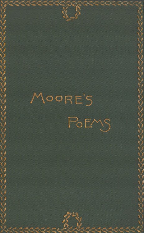 The Poetical Works of Thomas Moore. Reprinted from the Early Editions with Explanatory Notes, Etc.