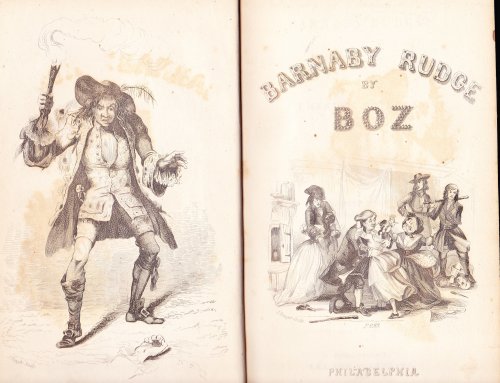 Barnaby Rudge; By Charles Dickens, (Boz.).With Numersous Illustrations By Cattermole, Browne, and Sibson