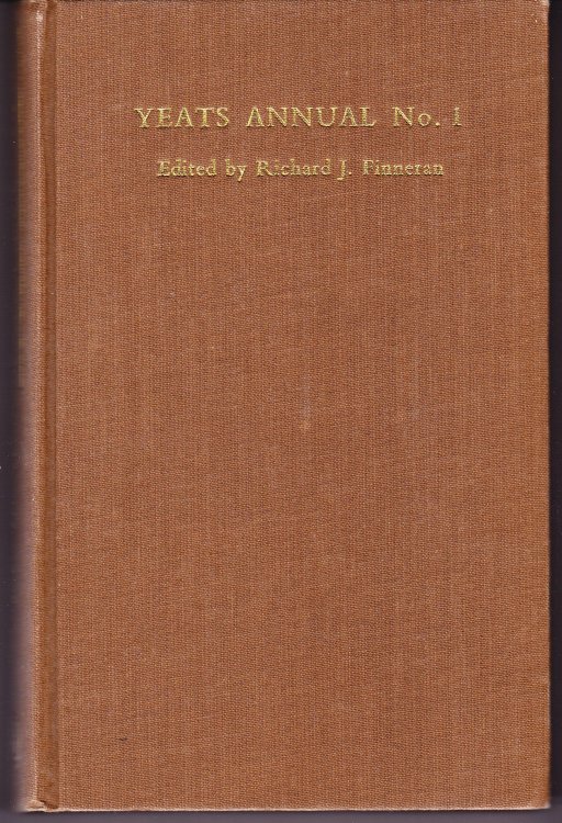 Yeats Annual No. I