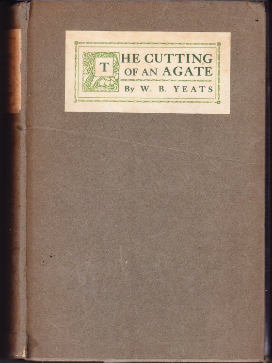 The Cutting of an Agate
