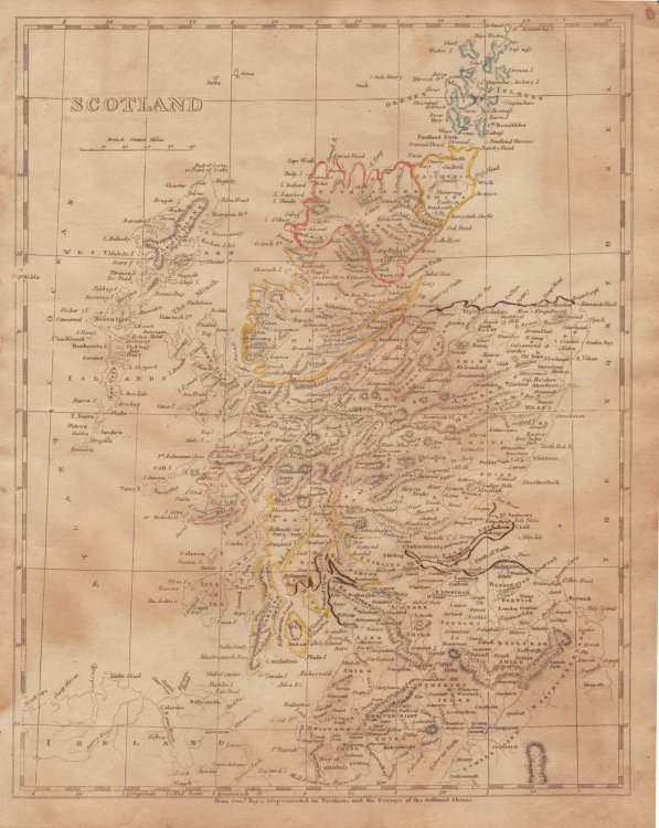[Map of] Scotland
