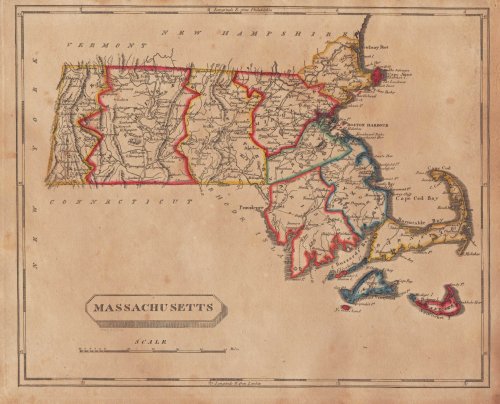 [Map of] Massachusetts