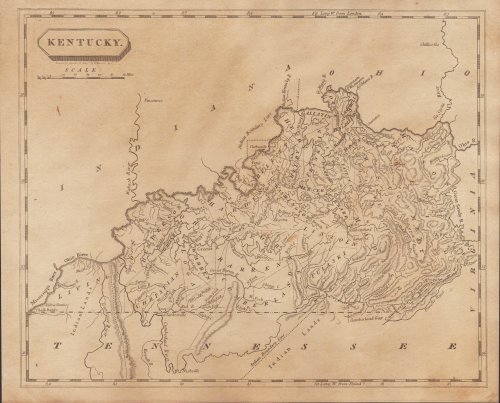 [Map of] Kentucky
