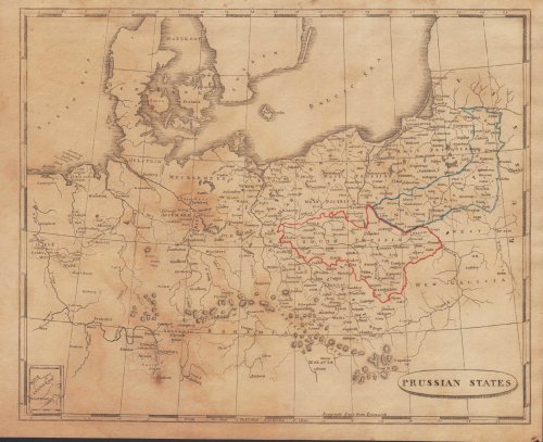 [Map of] Prussian States