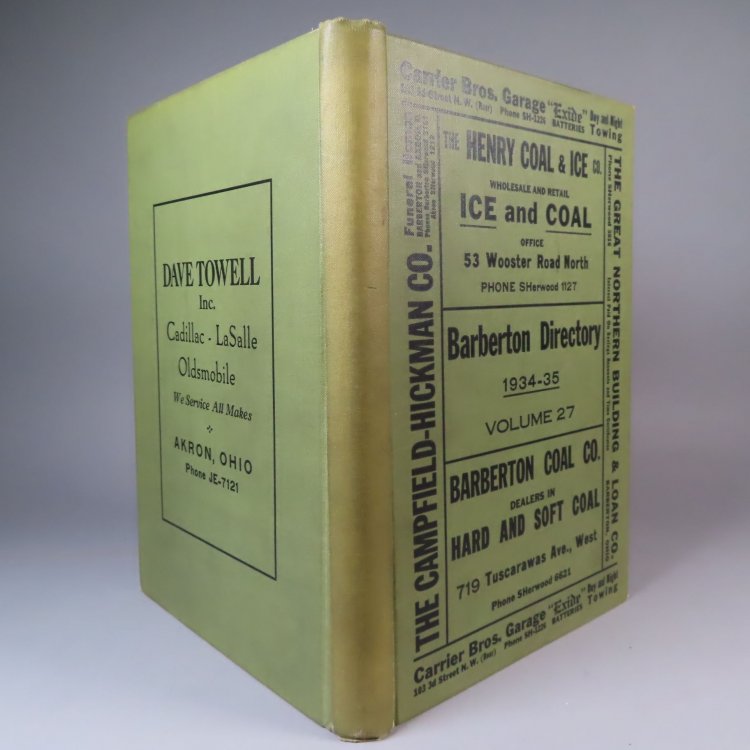 Barberton Official City Directory 1934-35 Volume 27