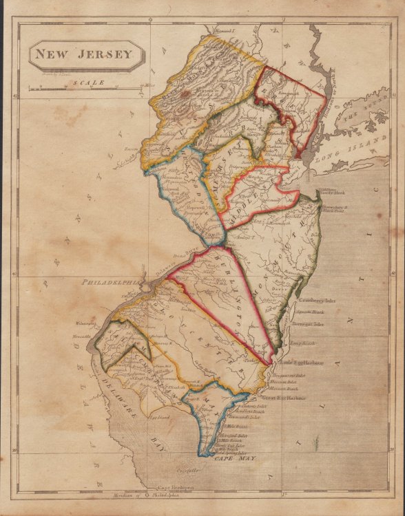 [Map of] New Jersey