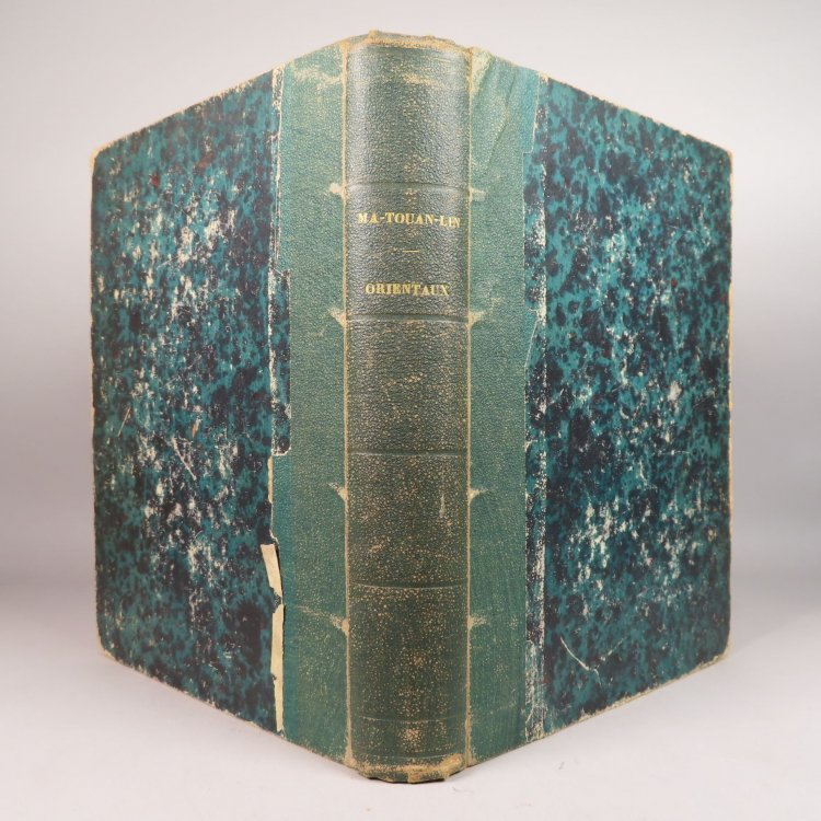 Ethnographie des peuples etrangers a la Chine Ouvrage Compose au XIII Siecle Notre Ere par Ma-Touan-Lin. Orientaux.
