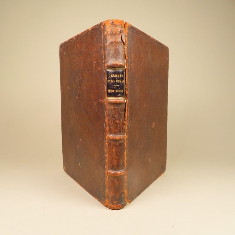 Grammaticae Syro-Chaldaeae Libri Duo, Quorum Primus Voces Simplices, Secundus Vero Conjunctas Considerat