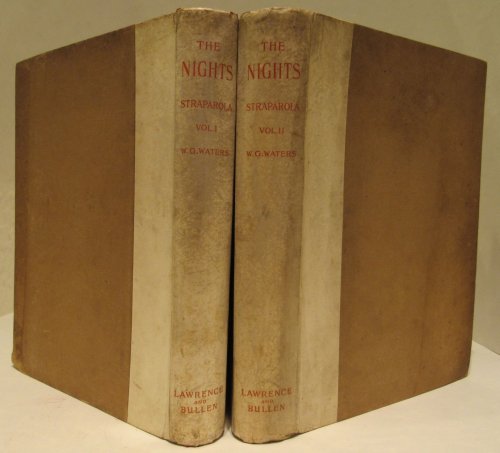 The Nights of Straparola (2 vol. set)