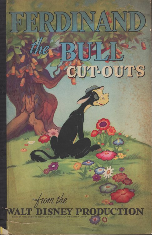 Ferdinand the Bull Cut-outs from the Walt Disney Production.