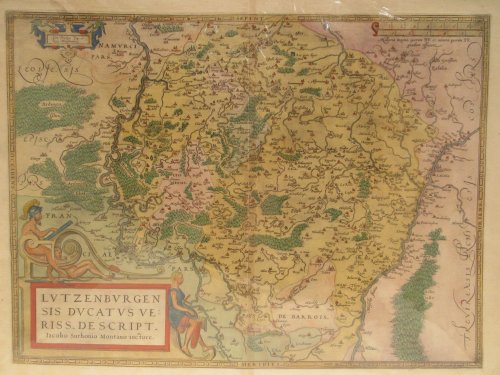 Lutzenburgen Sis Ducatus Ue Riss Descript