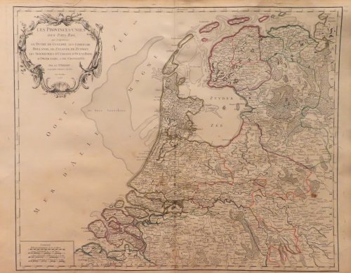 Les Provinces-Unies des pays-Bas, qui Comprennent le Duche de Gueldre, les Comtes de Hollande, de Zelande, de Zutphen, les Seigneuries d'Utrecht, d'Ouest-Frise, d'Ower-Issel, et de Groningue