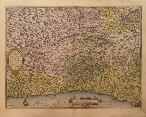 Pede Monta Nae Vici Norumque Regionum Auctore Ia Cobo Cas Taldo de Scrip