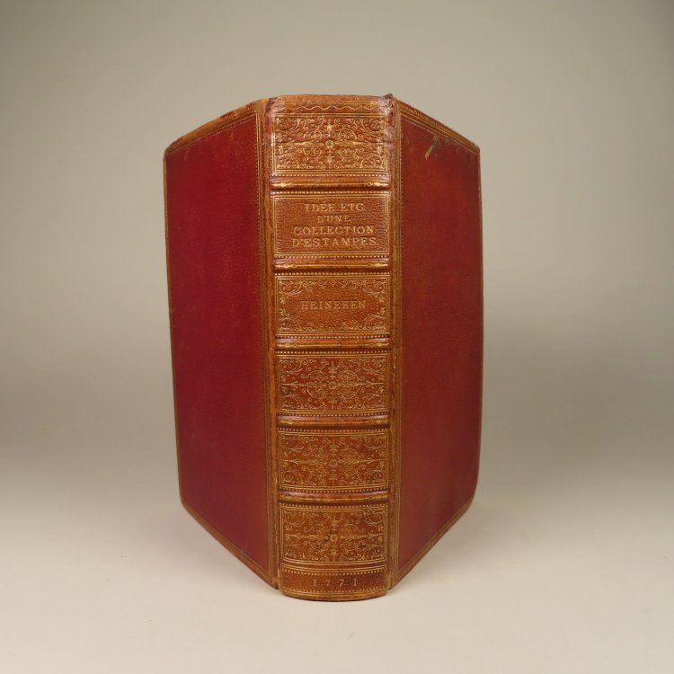 Idee generale d'une collection complette d'estampes. Avec une Dissertation sur l'origine de la Gravure & sur les premiers Livres d'Images.