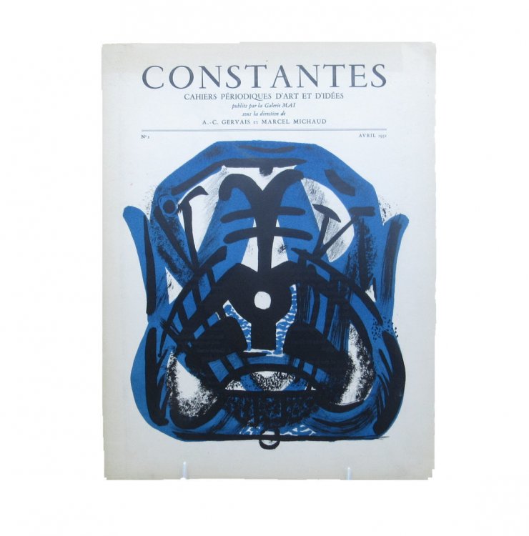Constantes. Cahiers periodiques d'art et d'idees. No. 2.