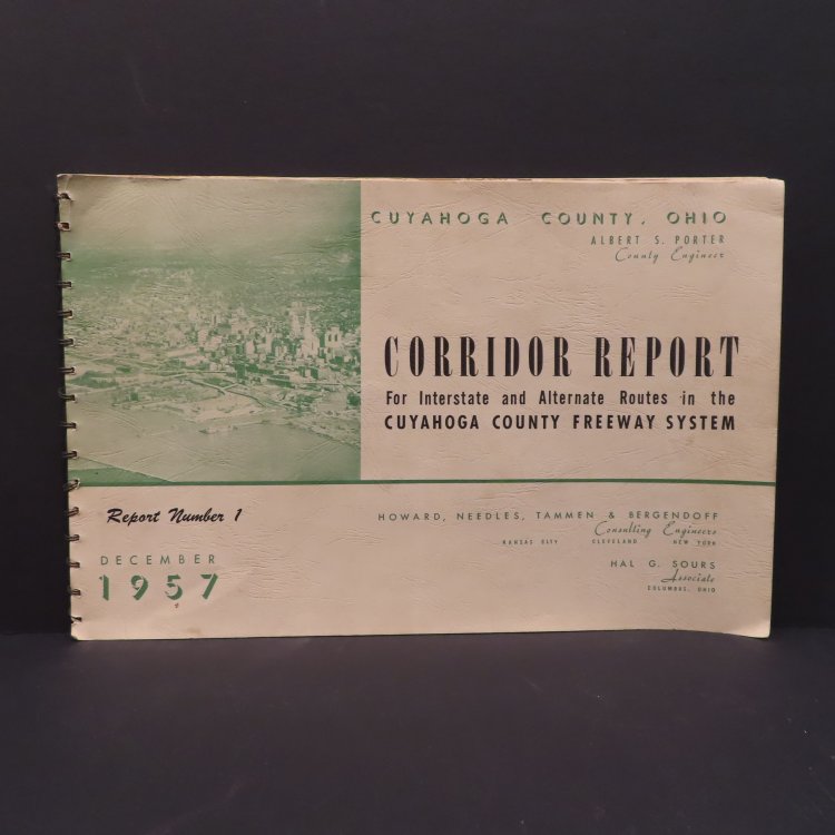 Corridor Report for Interstate and Alternate Routes in the Cuyahoga County Freeway System. Report Number 1.
