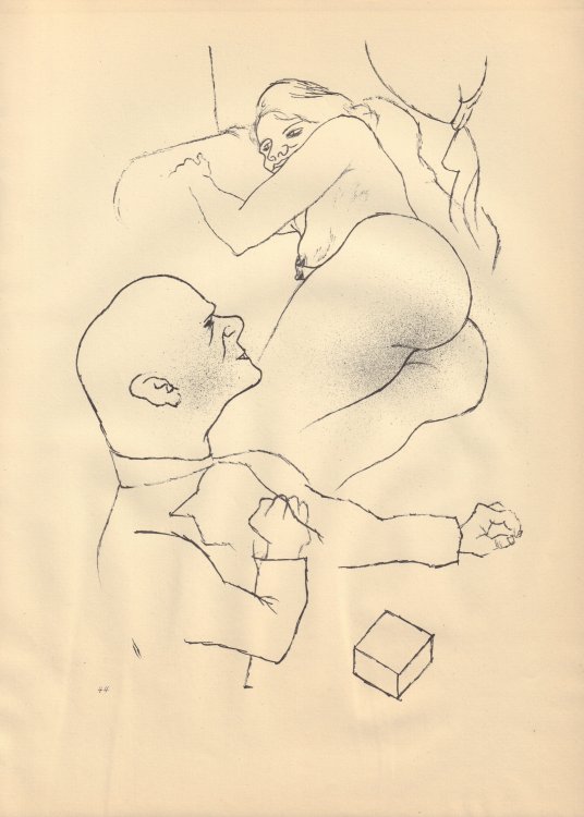 Ecce Homo (Ausgabe C). Plate 44: Dr. S. und Frau.