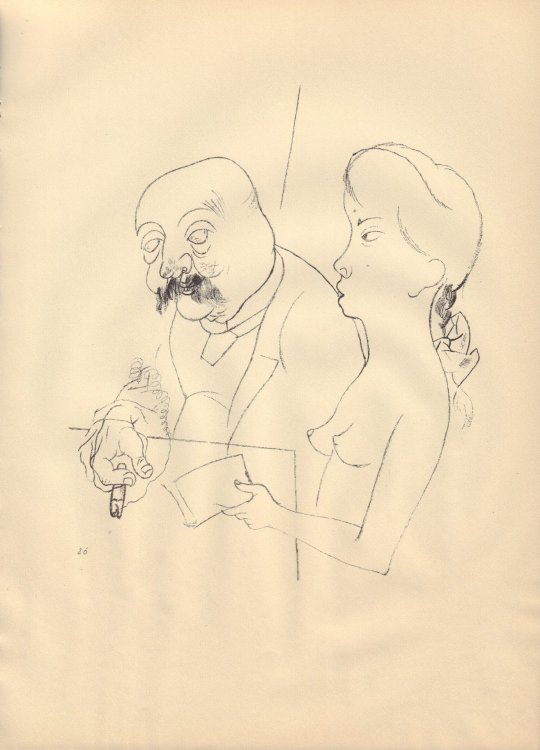 Ecce Homo (Ausgabe C). Plate 26: Fruhlings Erwachen.