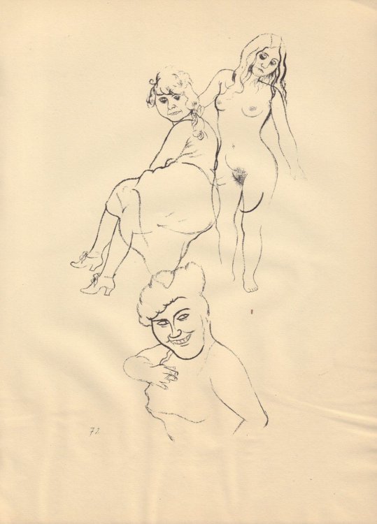 Ecce Homo (Ausgabe C). Plate 72: Jugend.
