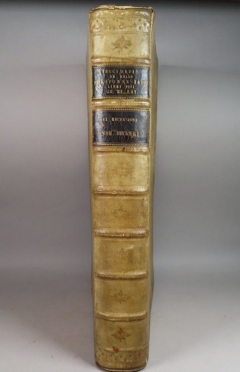 Thucydidis de bello Peloponnesiaco libri octo cum adnotationibus integris Henrici Stephani & Joannis Hudsoni ; recensuit & notas suas addidit Josephus Wasse. Editionem curavit, suasque Animadversiones adjecit Carolus Andreas Dukerus.
