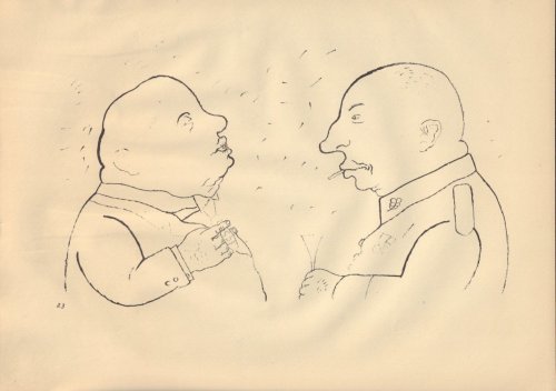 Ecce Homo (Ausgabe C). Plate 23: Die Verantwortlichen.