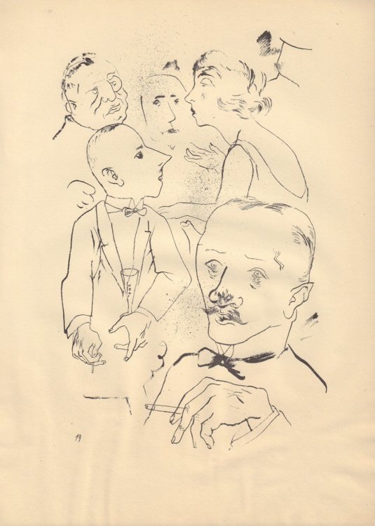 Ecce Homo (Ausgabe C). Plate 19: Nachwuchs.