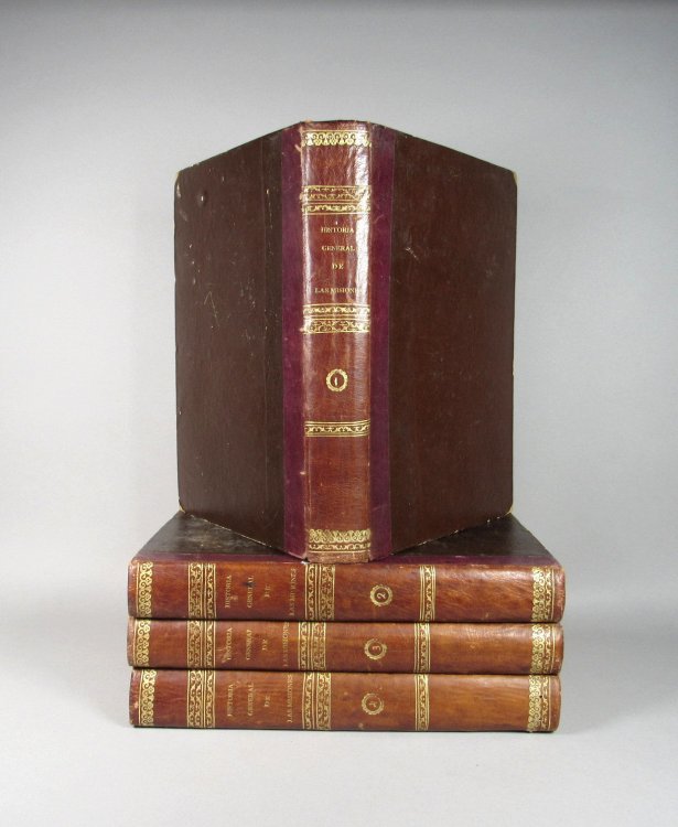 Historia General de las Misiones desde el siglo XIII hasta nuestros dias. 4 volume set.