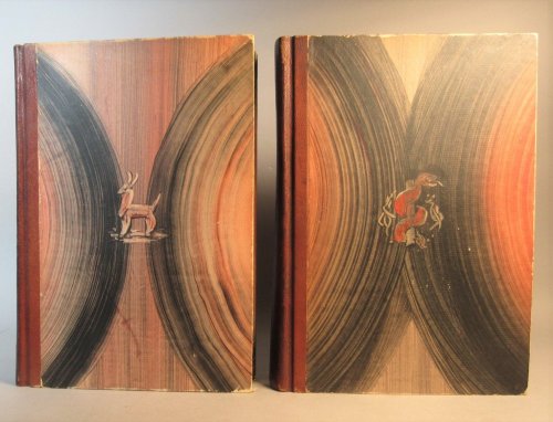 Vergleichende Volksmedizin. Eine Darstellung volksmedizinischer Sitten & Gebruche, Anschauungen & Heilfaktoren, des Aberglaubens & der Zaubermedizin. Two volume set in a special binding. XXIII, 459; IX, 960. 383 illustrations; 38 plates