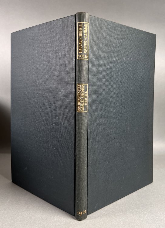 The Panchatantra-Text of Purnabhadra and its Relation to Texts of Allied Recensions as Shown in Parallel Specimens