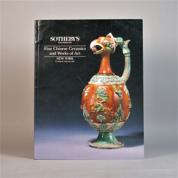 Sotheby's Fine Chinese Ceramics and Works of Art. New York Tuesday, May 28, 1991