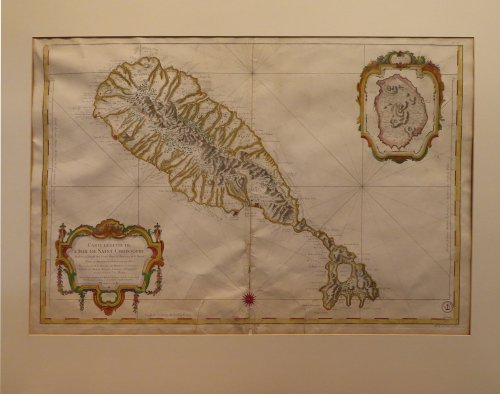 Carte Reduite de l'Isle de Saint Christophe dressee au Depost des Cartes Plans et Journaux de la Marine [St. Kitts and Nevis]