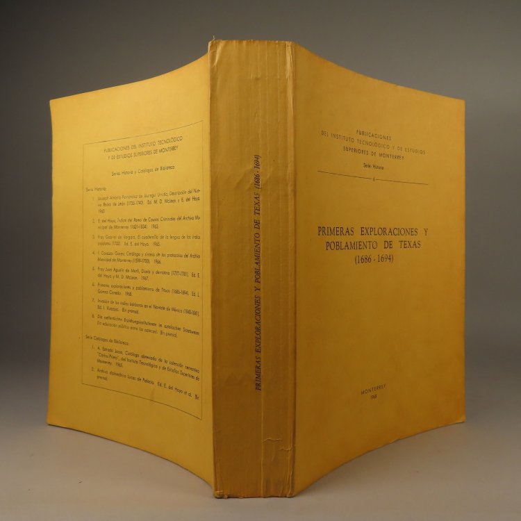 Primeras Exploraciones y Poblamiento e Texas (1686-1694)