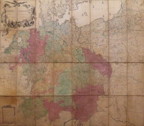 Map of the Empire of Germany, Including all the States Comprehended under that Name: with the Kingdom of Prussia